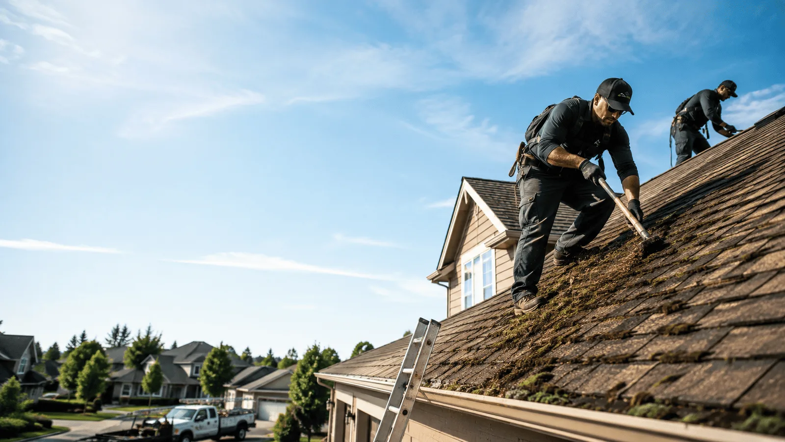 Roof Moss Removal in Bancroft, WI near me